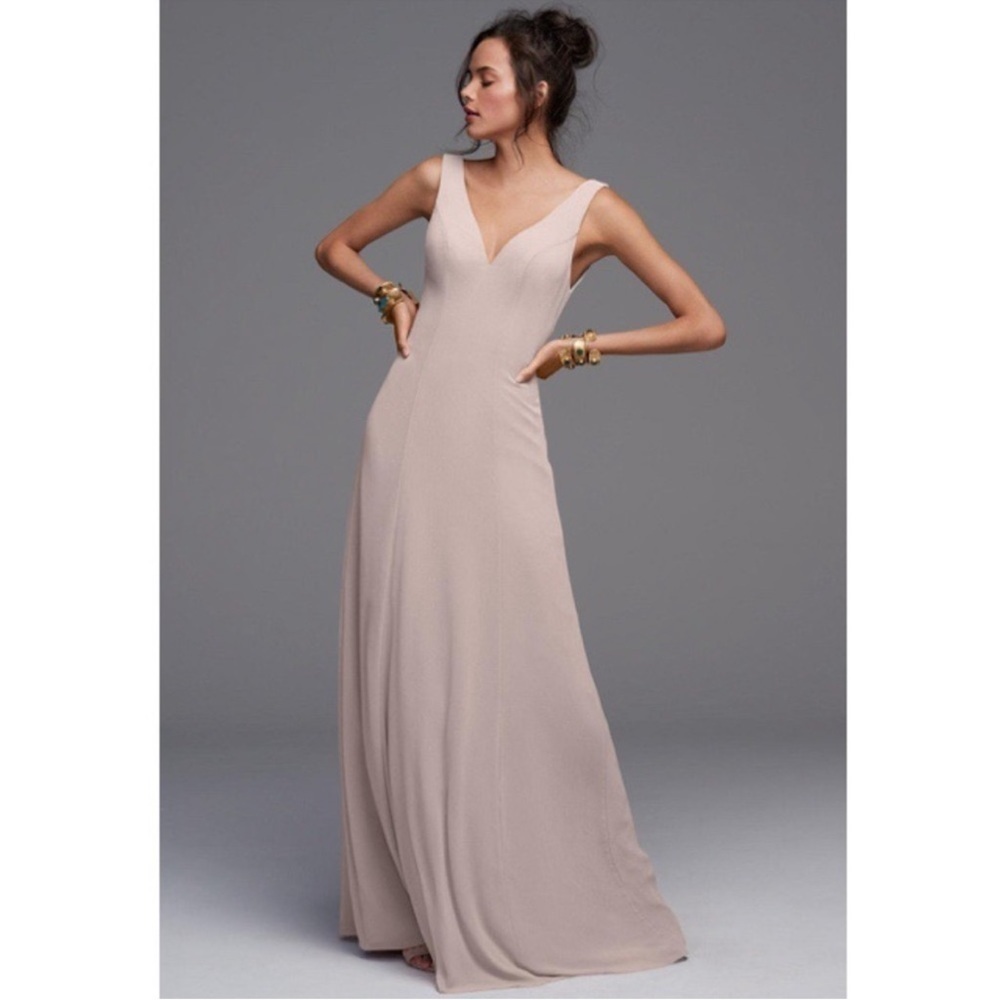 Watters & Watters Cameo (4503) Bridesmaid Dress in Mink Size 6